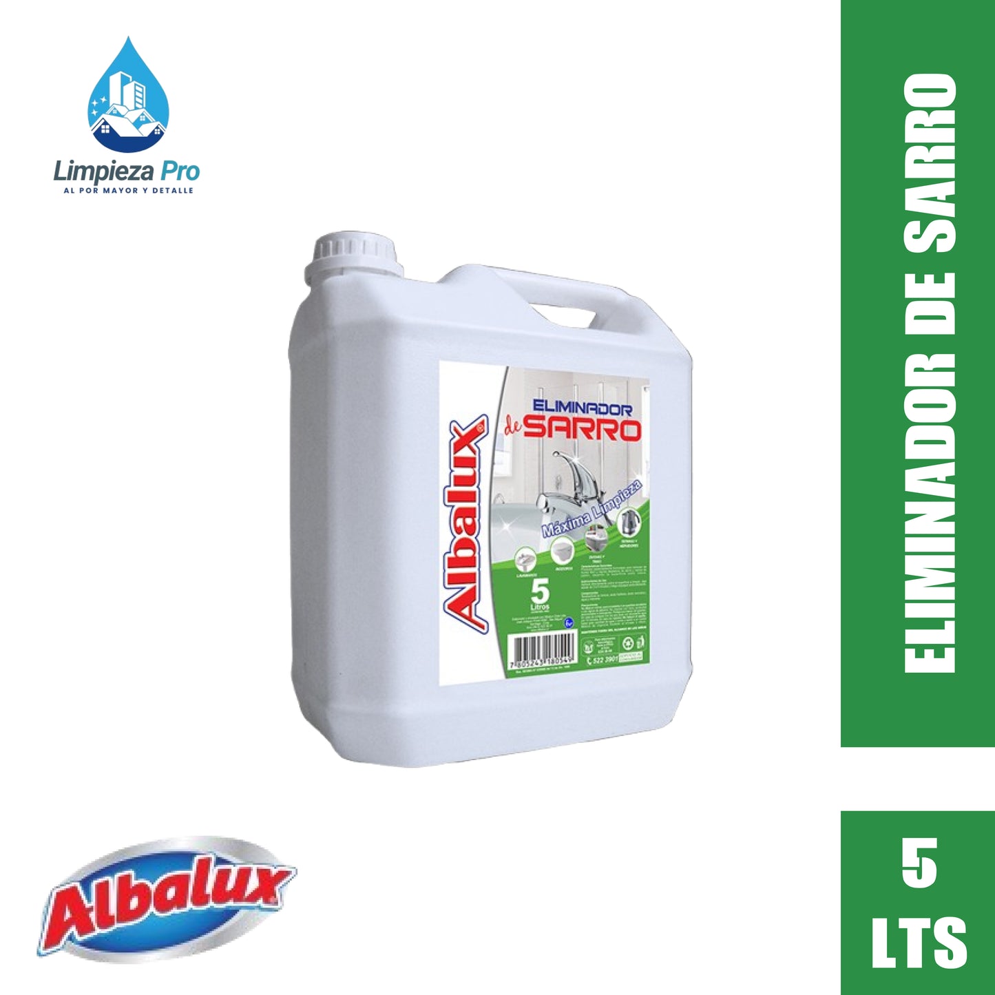 Eliminador de sarro 5 Lts