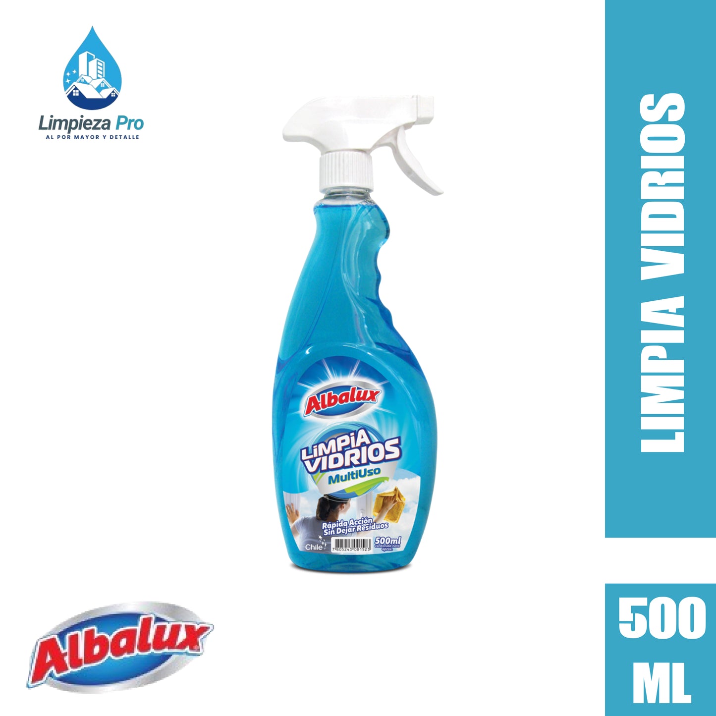 Limpia vidrios 500 ml