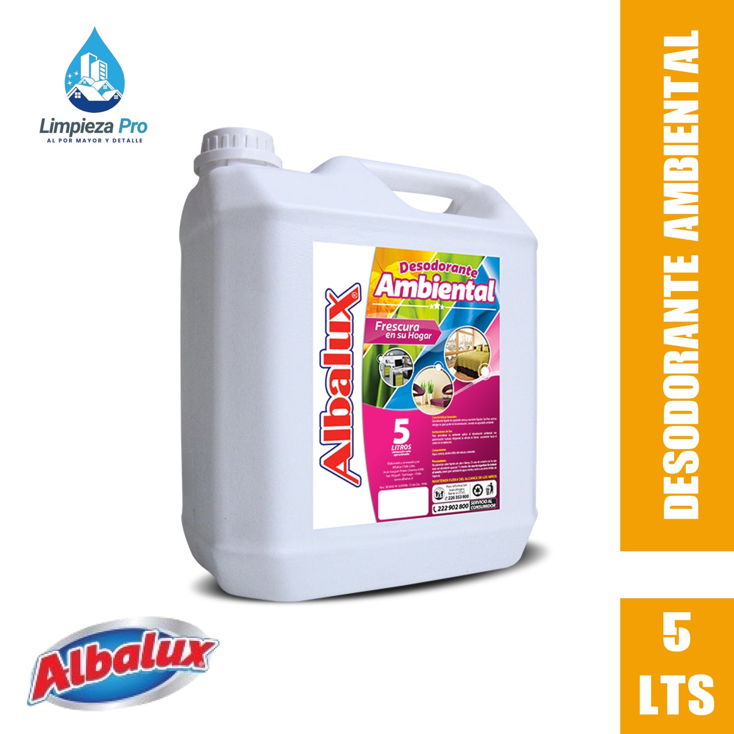 Desodorante ambiental 5 Lts.